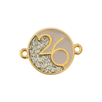 Συνδετικό 26 μπεζ χρυσό 22mm