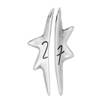 Hμερομηνία 27 αστέρι ασημί 31mm