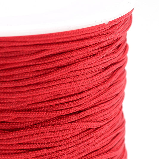 Συνθετικό κόκκινο κορδονάκι 0,8mm
