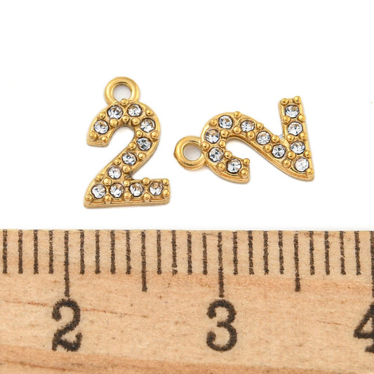 Ατσάλινο Στοιχείο αριθμός 2 με ζιργκόν 9mm