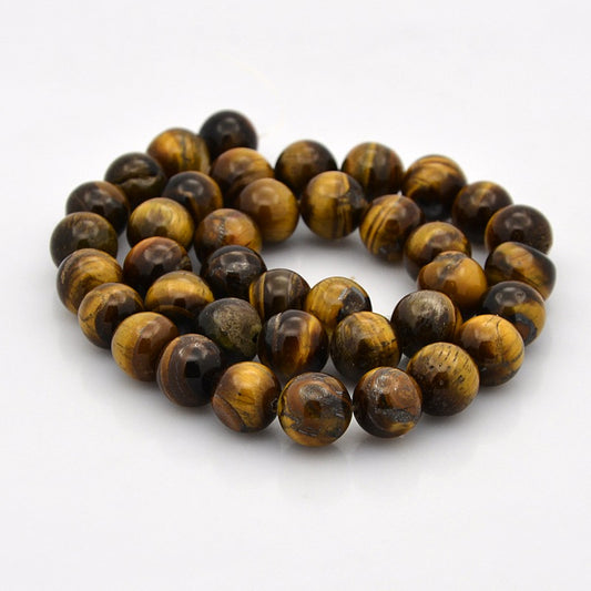 Μάτι τίγρης καφέ 10mm