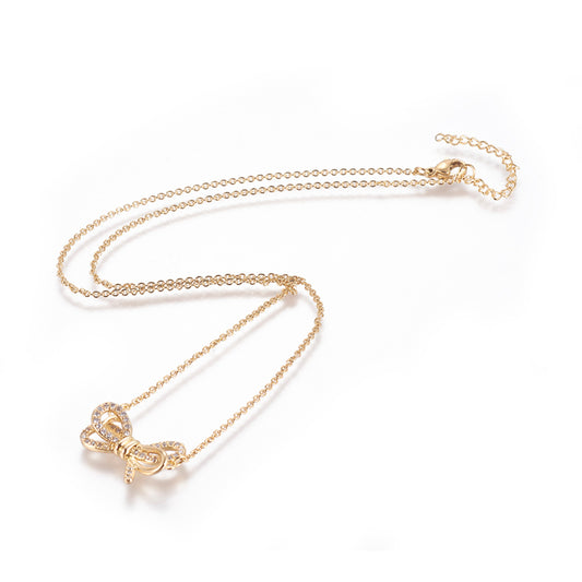 Ατσάλινο κολιέ φιόγκος