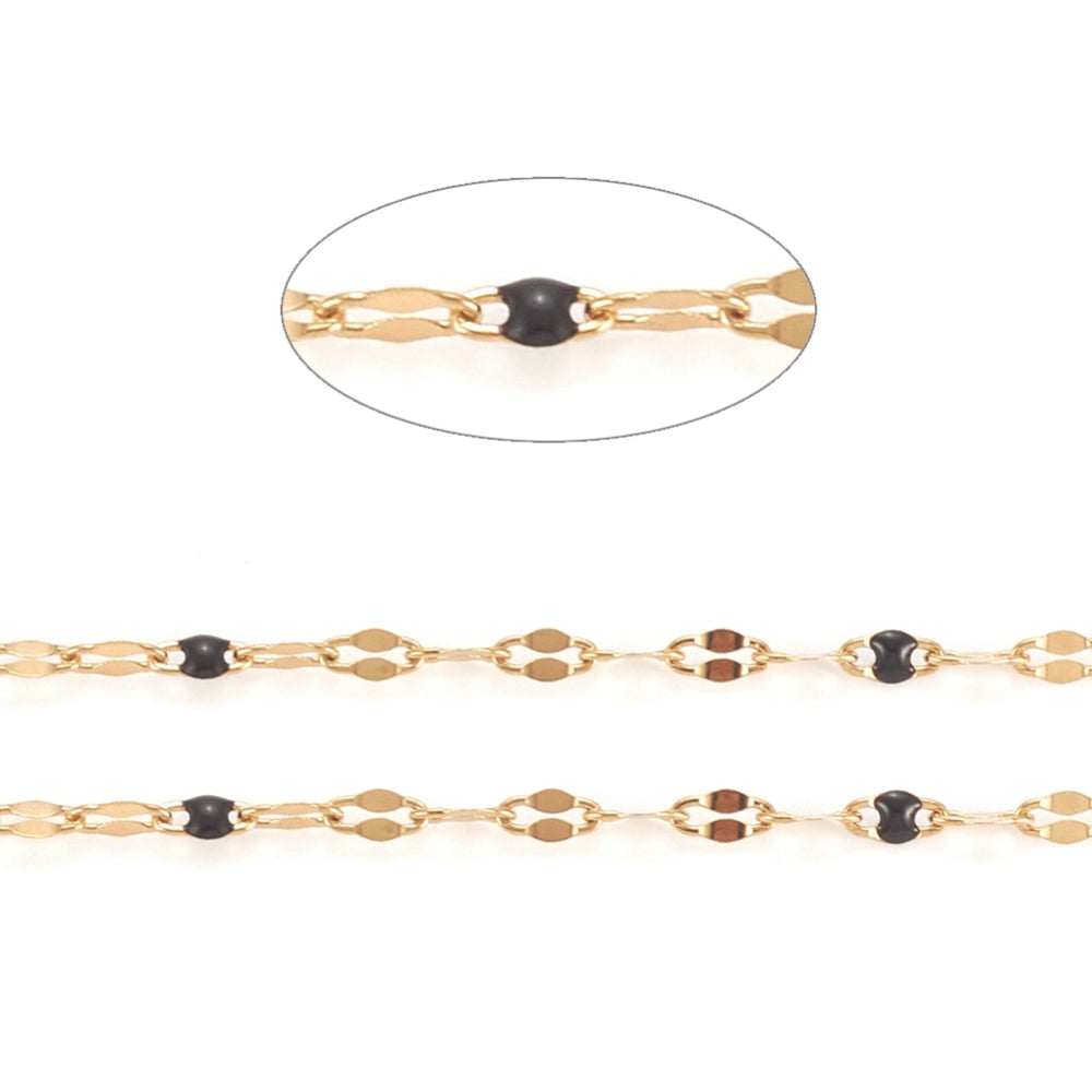 Aτσάλινη Αλυσίδα με πλέξη ‘θήτα’ 3x1.5mm