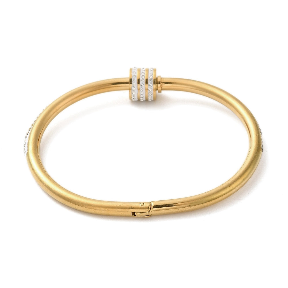 Ατσάλινη χειροπέδα με στρας