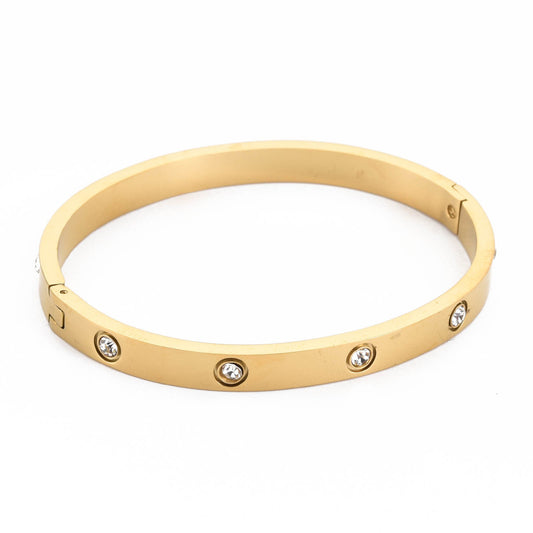 Ατσάλινη χειροπέδα με ζιργκόν