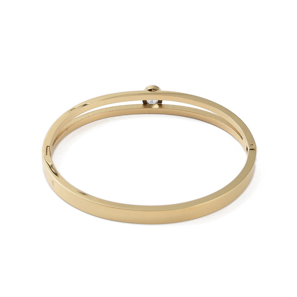 Ατσάλινη χειροπέδα με στρας