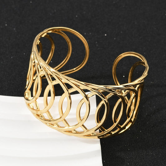 Ατσάλινη χειροπέδα με κύκλους