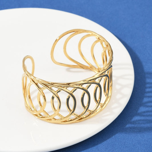 Ατσάλινη χειροπέδα με κύκλους