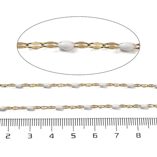 Aτσάλινη Αλυσίδα με πλέξη ‘θήτα’ 11x2mm