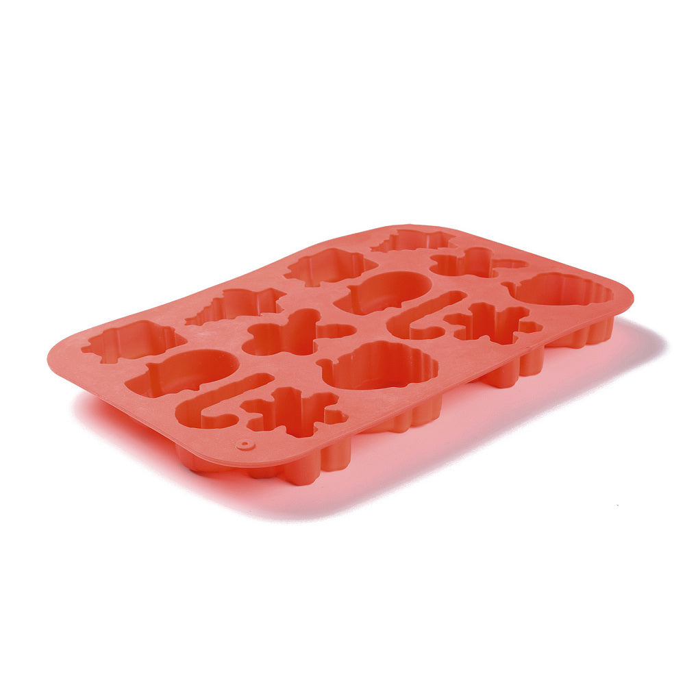 Καλούπι σιλικόνης χριστουγεννιάτικα σχέδια