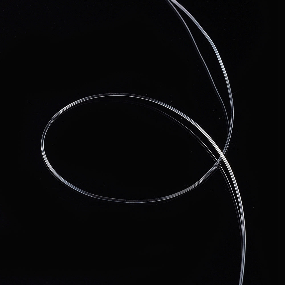 Ελαστικό διάφανο κορδόνι σιλικόνης 0.5mm -EL6