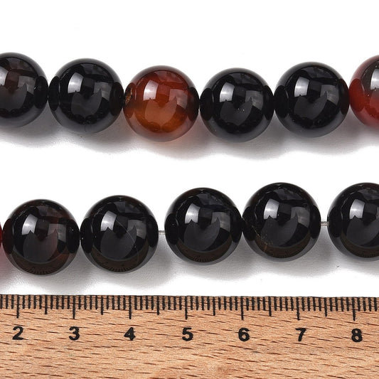 Αχάτης καφέ 14mm