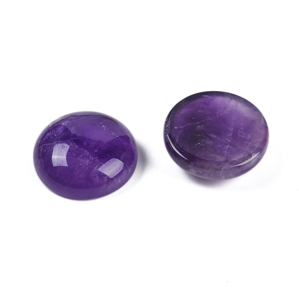 Αμέθυστος καμπουσόν 18mm