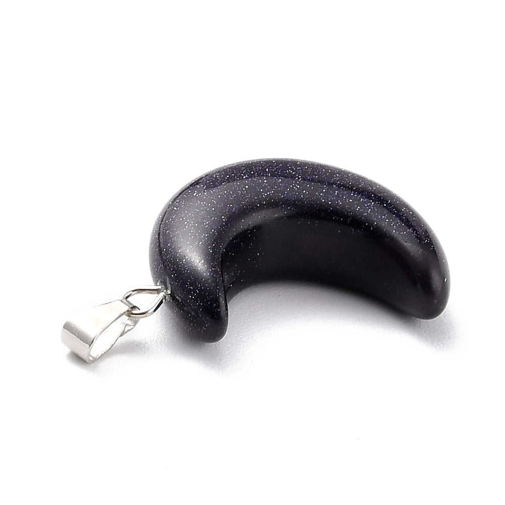 Μενταγιόν φεγγάρι χρυσόλιθος