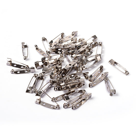 Πλακέ βάση καρφίτσας 25mm