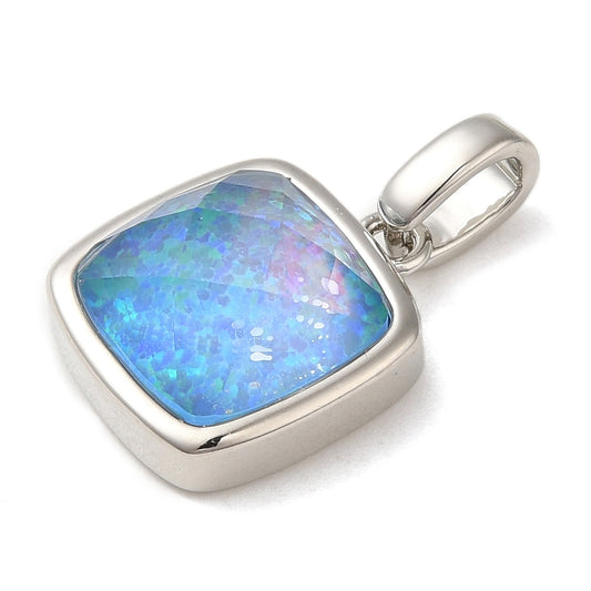 Κρεμαστό τετράγωνο με οπάλ