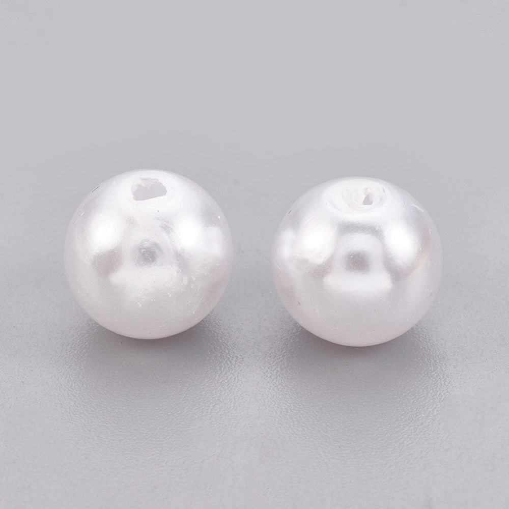 Πέρλα Ακρυλική Λευκή 4mm