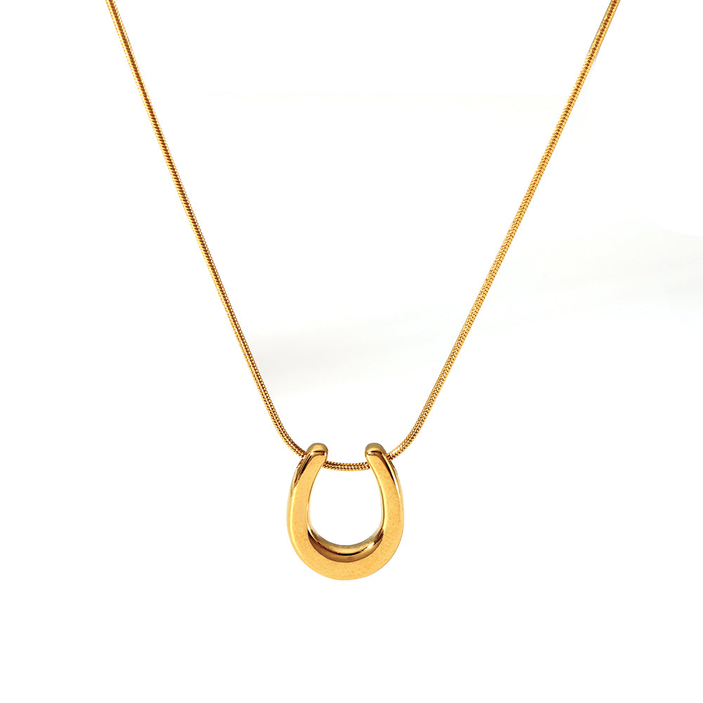 Ατσάλινο κολιέ πέταλο