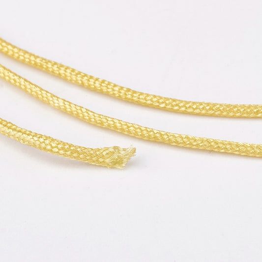 Συνθετικό κίτρινο κορδονάκι 0,8mm