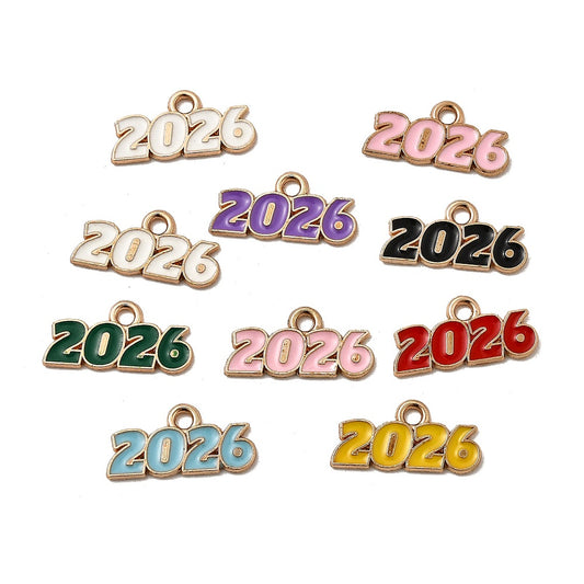 Hμερομηνία  2026 πολύχρωμο 18mm