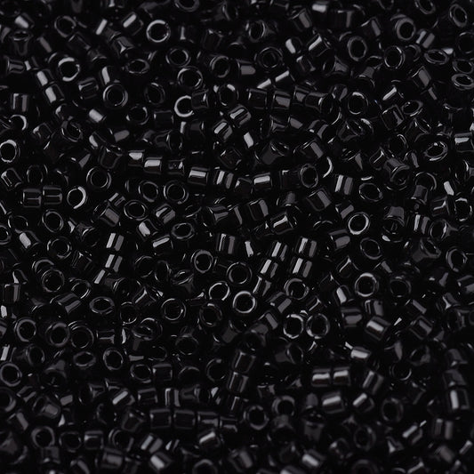 Miyuki χάντρες μαύρο 11/0
