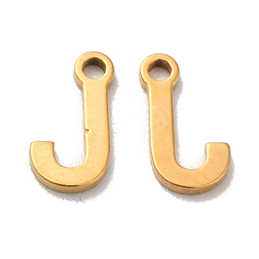 Ατσάλινο μονόγραμμα χρυσό 8mm