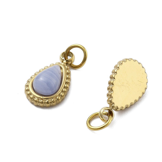 Ατσάλινο Στοιχείο σταγόνα με αχάτη