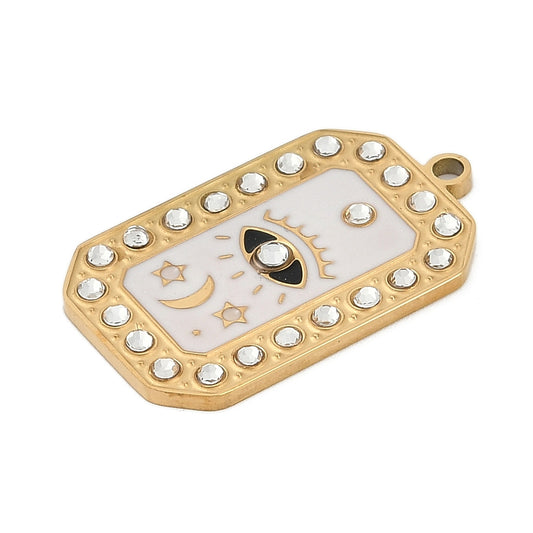 Ατσάλινο Στοιχείο ορθογώνιο με μάτι