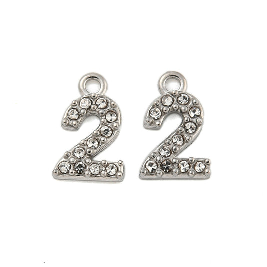 Ατσάλινο Στοιχείο αριθμός 2 με ζιργκόν 9mm