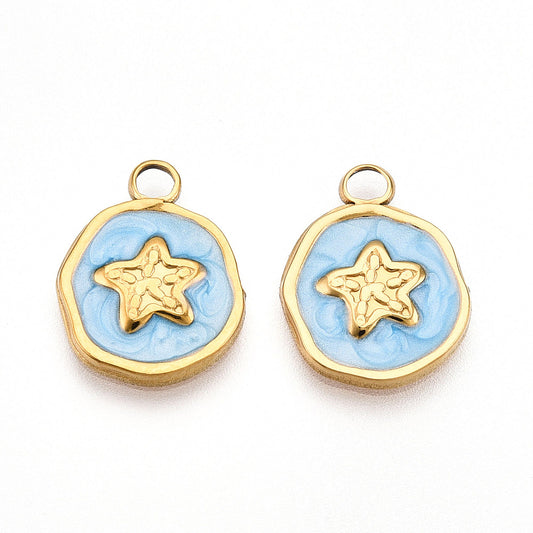 Ατσάλινο Στοιχείο αστερίας με σμάλτο