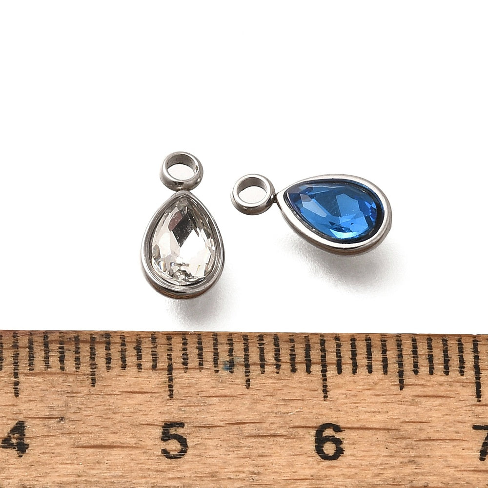 Ατσάλινο Στοιχείο σταγόνα με πέτρα