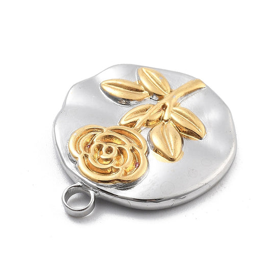 Ατσάλινο Στοιχείο Τριαντάφυλλο 21mm