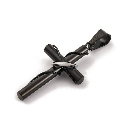 Ατσάλινος μαύρος σταυρός