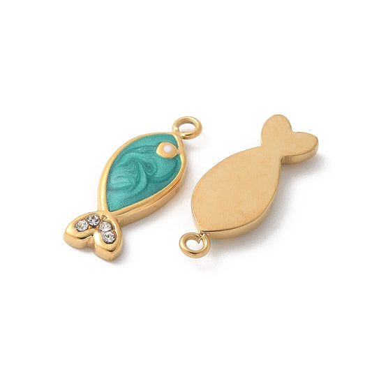 Ατσάλινο Στοιχείο ψάρι τυρκουάζ