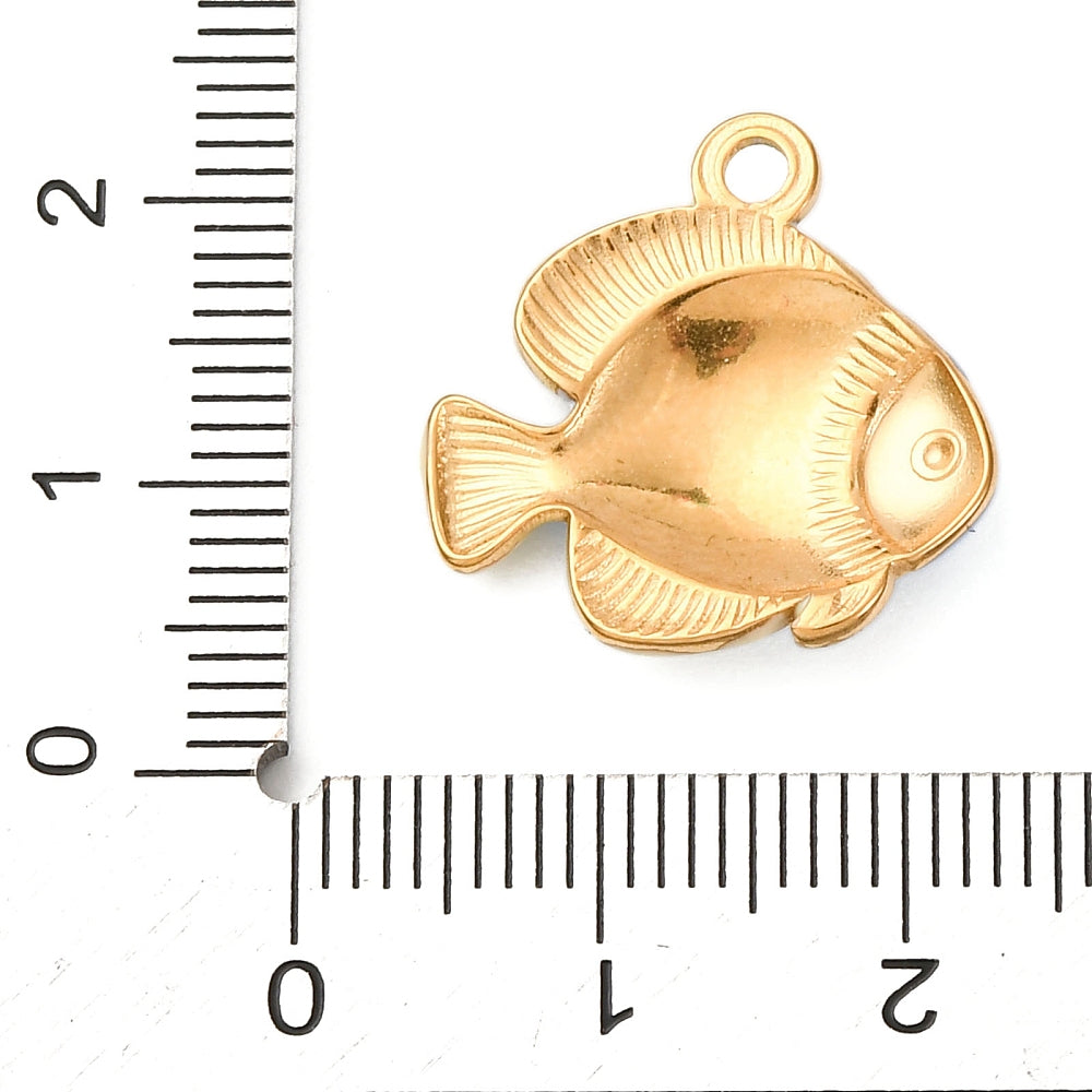 Ατσάλινο Στοιχείο ψάρι 19mm