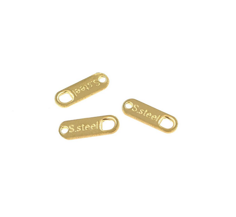 Ατσάλινο στοιχείο χρυσό stainless steel