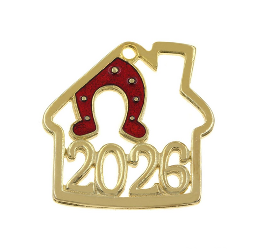 Διακοσμητικό σπίτι με 2026 ημερομηνία