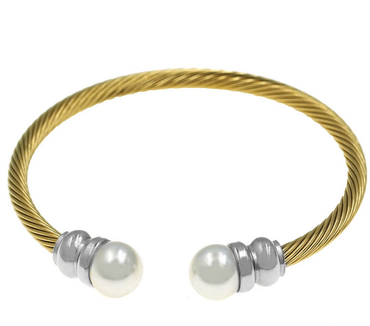 Ατσάλινο βραχιόλι με στριφτό ατσαλόσυρμα