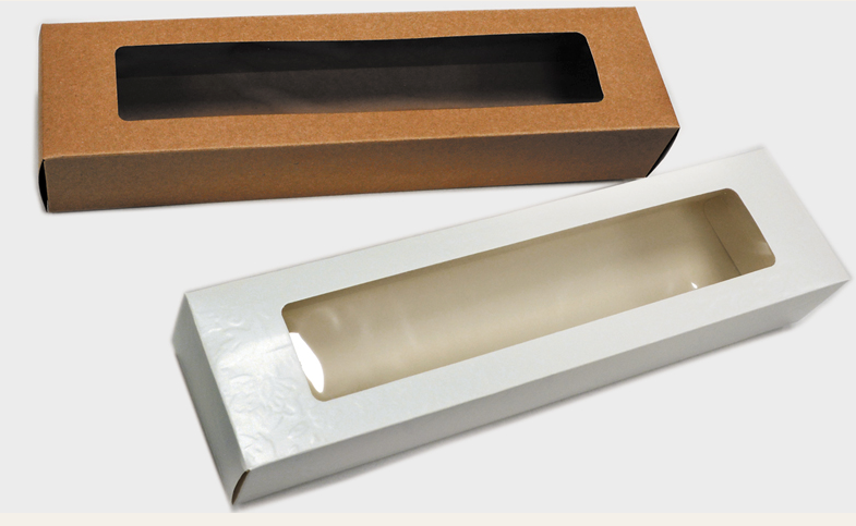 Κουτί λαμπάδας με παράθυρο 40cm x 8cm