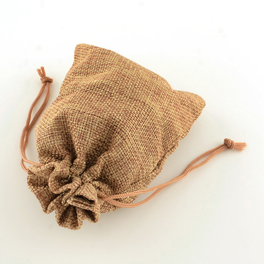 Πουγκί λινάτσας 14x9cm
