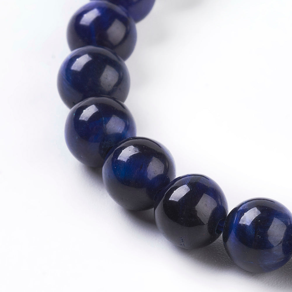 Μάτι τίγρης μπλε 6mm