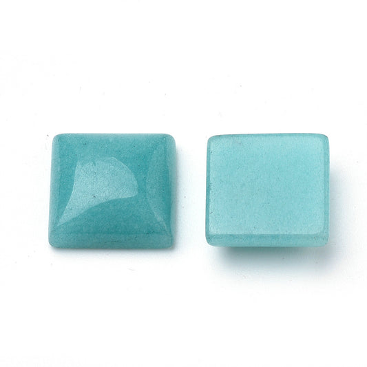 Νεφρίτης τετράγωνο καμπουσόν 10mm