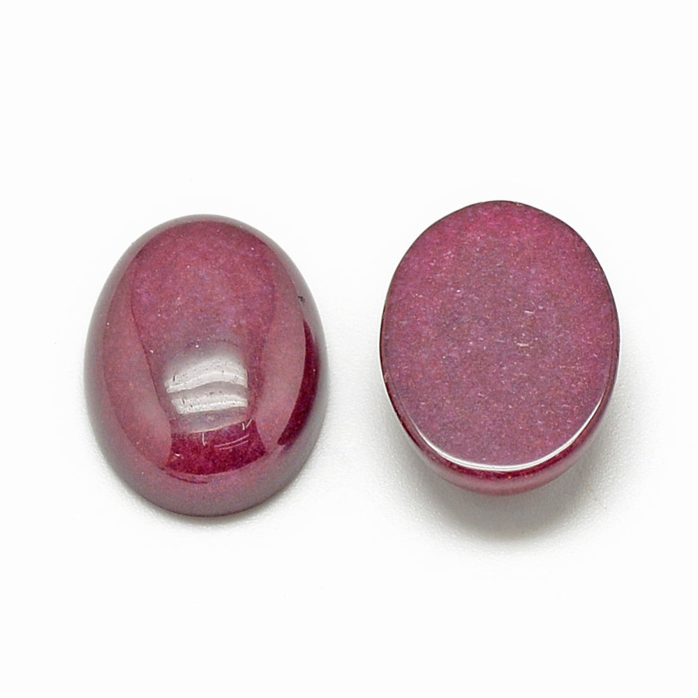 Νεφρίτης οβάλ καμπουσόν 18mm