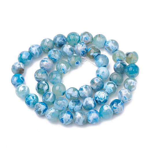 Αχάτης γαλάζιος 8mm