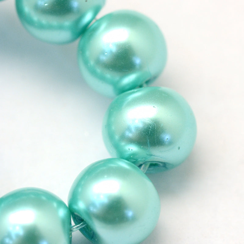 Πέρλα Γυάλινη τυρκουάζ 3mm -PRLG306