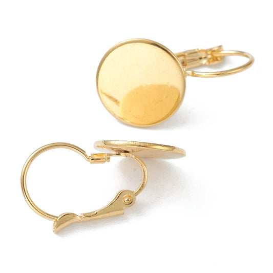 Σκουλαρίκι Ατσάλινο γαντζάκι με βαση