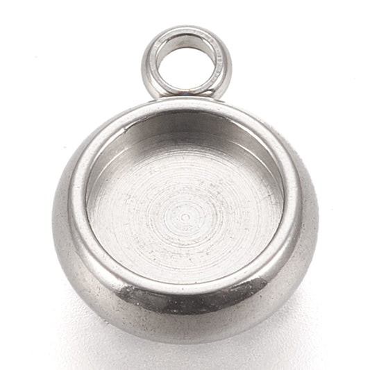 Ατσάλινη χρυσή βάση 6mm