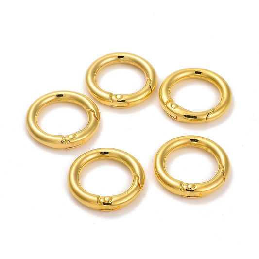 Κρίκος μπρελόκ χρυσό 24mm