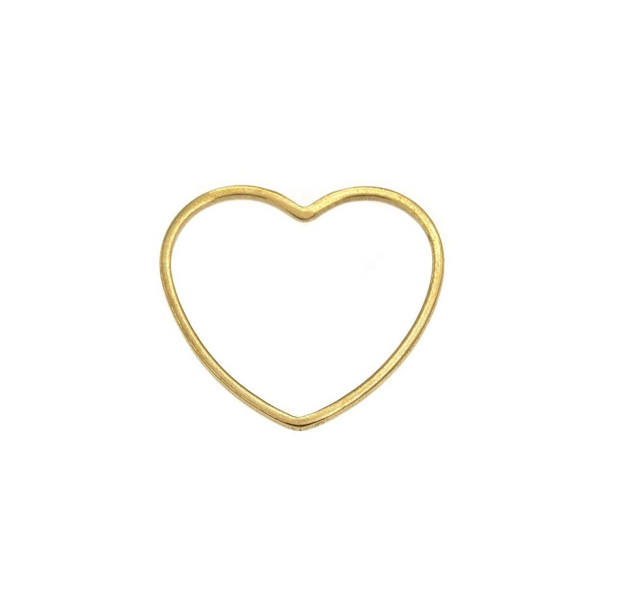 Ατσάλινο περίγραμμα καρδιά 20mm