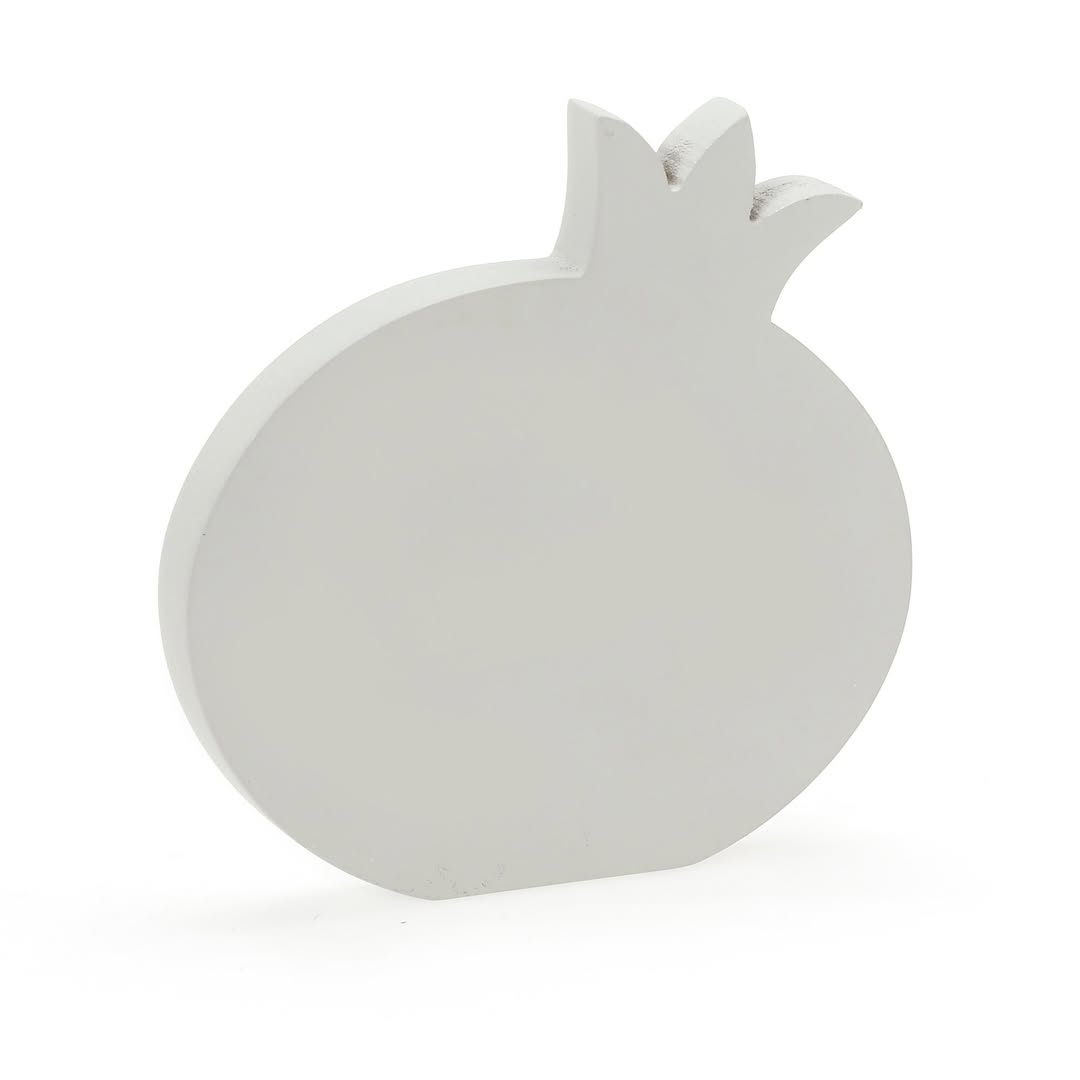 Επιτραπέζιο γούρι βάση πλάγιο ρόδι γκρι 10cm